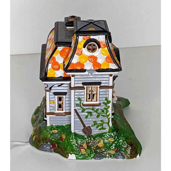 Department 56 M&M Haunted House Tours Lighted Ceramic NO CANDY DISH or Bats - Picture 4 of 7